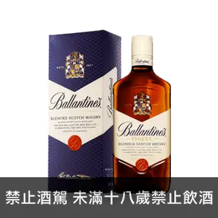 百齡罈 紅璽蘇格蘭調和威士忌 Ballantine's finest Blended Scotch Whisky