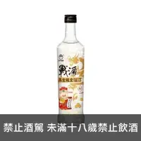 在飛比找酒酒酒全台最大詢價網優惠-戰酒黑金龍五福臨門金箔紀念酒(財) 96ml