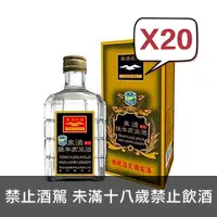 在飛比找酒酒酒全台最大詢價網優惠-馬祖酒廠 東湧陳年高粱 (軍徽) 迷你酒 100ml*20