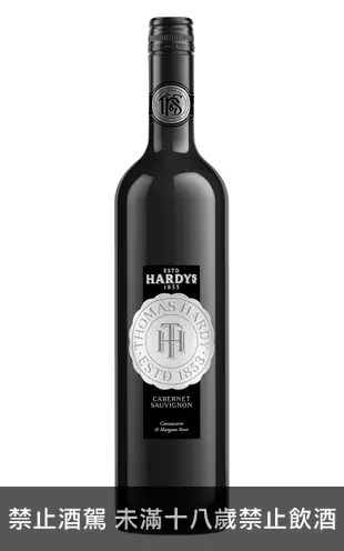夏迪酒莊，「湯瑪斯夏迪」卡本內蘇維濃紅酒 Hardys Wines, "Thomas Hardy" Cabernet Sauvignon 2014 750ml