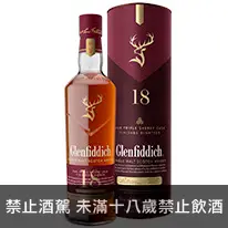 蘇格蘭 格蘭菲迪18年新雪莉單一麥芽威士忌 700ml Glenfiddich 18 Year Old New Sherry