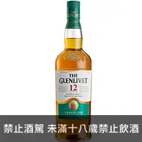 蘇格蘭 格蘭利威 12年單一麥芽威士忌 700ml The Glenlivet 12Y Single Malt Scotch Whisky – Double Oak
