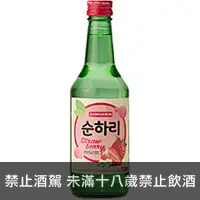 在飛比找品酒網優惠-韓國 樂天初飲初樂草莓風味燒酒(新裝) 360ml Lott