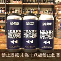 在飛比找Beer Bee 啤酒瘋優惠-邪惡雙子-認真就輸了喝就對了IPA(罐裝)Evil Twin