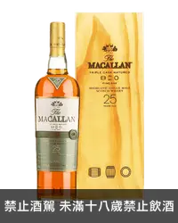 在飛比找加佳酒優惠-麥卡倫25年黃金三桶單一麥芽蘇格蘭威士忌 Macallan 