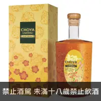 在飛比找百酒舖優惠-CHOYA 蝶矢 金箔梅酒 500ml