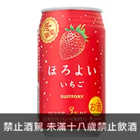 在飛比找品酒網優惠-日本 三得利 ほろよい微醉 草莓沙瓦風味 350 ml Ho