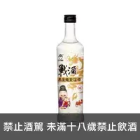 在飛比找酒酒酒全台最大詢價網優惠-戰酒黑金龍五福臨門金箔紀念酒(福) 96ml