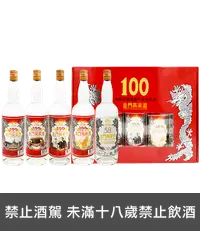 在飛比找國泰洋酒優惠-金門高粱酒58度(中華民國建國一百年紀念禮盒)(5入)
