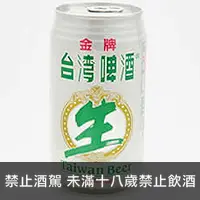 在飛比找品酒網優惠-台灣 台灣啤酒 金牌 生啤酒 罐裝 350ml(已停產) T