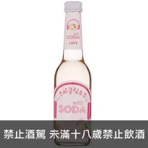 韓國 SODA水蜜桃氣泡酒 275ml
